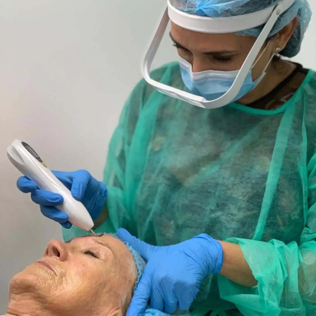 Soin du visage - Jet de plasma : innovation anti-�ge 